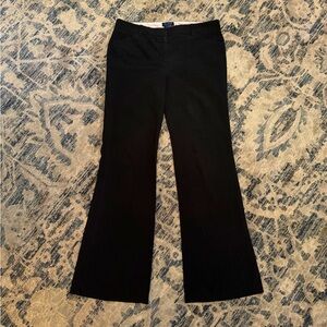 Vintage Black Wide Leg Dress Pants: Small